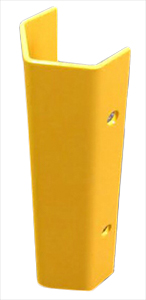 Bolt-to-Frame Post Protector, 24"H, 3-1/4" clearance