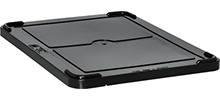 Conductive Dividable Grid Container Snap on Covers - 22-1/2"L x 17-1/2"W, Carton of 3