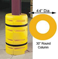 Column Sentry 30" round, 44" diameter; 42" tall