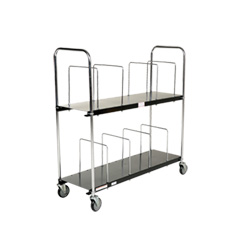 Cardboard Transport Truck - Two Level - 8 Dividers - 400 lb. Cap.