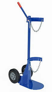 Cylinder Dolly - Hard Rubber Wheels