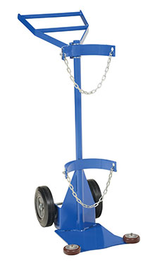 Deluxe Cylinder Dolly - Hard Rubber Wheels