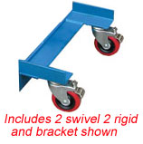 Cylinder Caddy Caster Kit - use with models CYL-P