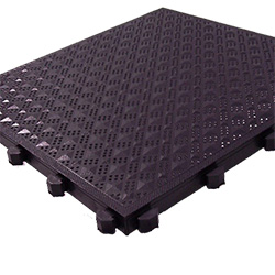 Snap Together Floor Tile - Comfort ESD - 20" x 20" x 1" - Closed Surface