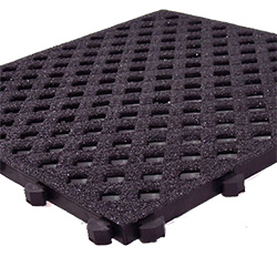 Snap Together Floor Tile - Comfort Grit - 20" x 20" x 1" - Open Surface