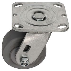 D Series Swivel Caster - 4" x 2" Performance TPR Wheel - 350 lb. Cap.