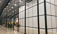 DEA Evidence Storage Cage - 8'-2" H x 15'L x 20'W, 4 walls w/ Ceiling