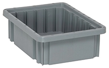 Dividable Grid Containers - 10-7/8" x 8-1/4" x 3-1/2", Carton of 20