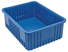 Dividable Grid Containers - 22-1/2" x 17-1/2" x 8", Carton of 3