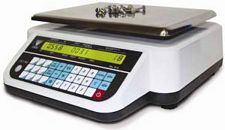 DC-782 Portable Counting Scale - 60 lbs Cap, 110 VAC
