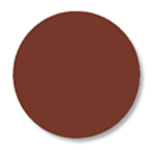 Floor Tape - Dot, Brown, 3 1/2-in. Dia., Box of 102