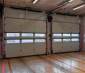 Overhead Door LED Safety Light System - for Powered Doors, Four 15' LED Strips