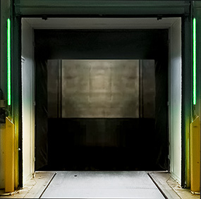 Overhead Door LED Safety Light System - for Powered Doors, Three 5' LED Strips