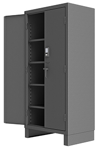 Heavy Duty Cabinet w/ Electronic Lock - 36"W x 24"D x 78"H