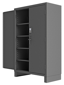 Heavy Duty Cabinet w/ Electronic Lock - 48"W x 24"D x 78"H