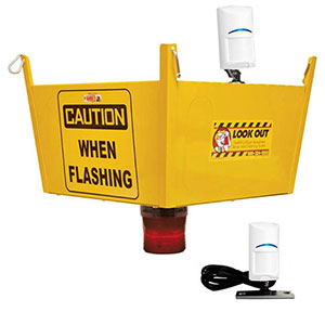 Dock Forklift Traffic Light - Ceiling Hung, 2 Sensors