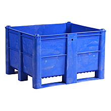 Box Pallet Container - 48"W x 40"D x 29"H, Solid Sides