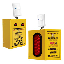 Hall & Door Motion Monitor 3 - Two Boxes, Two Small Lights & One Large Light