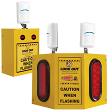 Hall & Door Motion Monitor 4 - Two Boxes, Two Small Lights & Two Large Lights