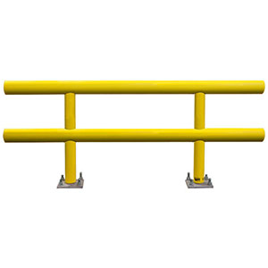 Pipe Guard Rail - Standard Double High - 42"H x 6' L