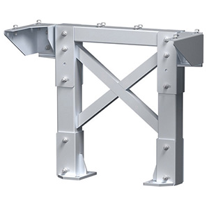 Modular Tower Support - 3 Step, 26"W x 4"D, Stacking Base