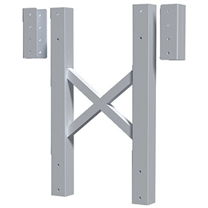 Modular Tower Support - 5 Step, 26"W x 4"D, Stacking Extension