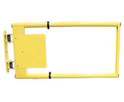 Adjustable Pedestrian Gate - Yellow, 21" to 48" Opening
