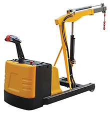 Electric Powered Counterbalance Floor Crane - 1,500 lb. Cap.