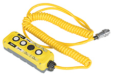 Hand Control for Electric Powered Floor Cranes