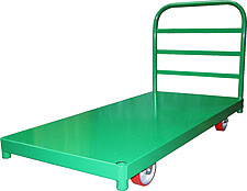 Steel platform truck