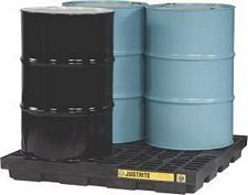 4 Drum Spill Containment Center - 100% Recycled