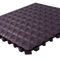 Snap Together Floor Tile - Excel Shock Pocket - 20" x 20" x 1" - Closed Surface