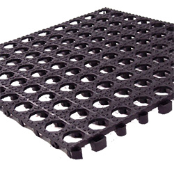 Snap Together Floor Tile - Excel Shock Pocket - 20" x 20" x 1" - Open Surface
