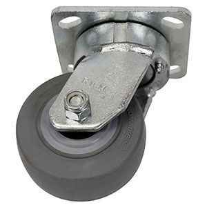 F Series Swivel Caster - 4" x 2" Performance TPR Wheel - 350 lb. Cap.