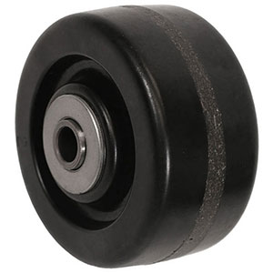 Phenolic Wheel, 4" x 2", 800 lb. cap. for 1/2" dia. axle & 2-7/16" hub length