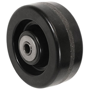 Phenolic Wheel, 5" x 2", 1000 lb. cap. for 1/2" dia. axle & 2-7/16" hub length