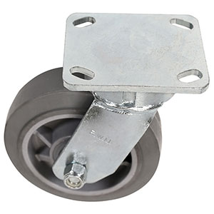F Series Swivel Caster - 6" x 2" Performance TPR Wheel - 525 lb. Cap.