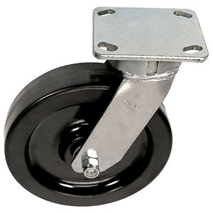 F Series Swivel Caster - 8" x 2" Phenolic Wheel - 1,400 lb. Cap.