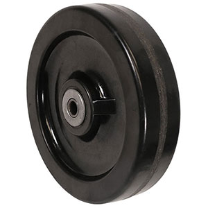 Phenolic Wheel, 8" x 2", 1400 lb. cap. for 1/2" dia. axle & 2-7/16" hub length