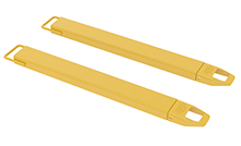 Forklift Extensions (set of 2) for 4"w Forks - 48"L