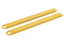 Forklift Extensions (set of 2) for 5"w Forks - 72"L