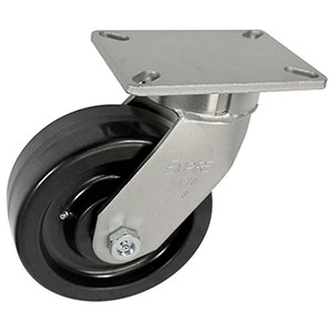 G Series Swivel Caster - 8" x 3" Phenolic Wheel - 2,500 lb. Cap.