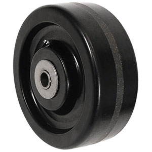 Phenolic Wheel, 8" x 3", 2500 lb. cap. for 3/4" dia. axle & 3-1/2" hub length
