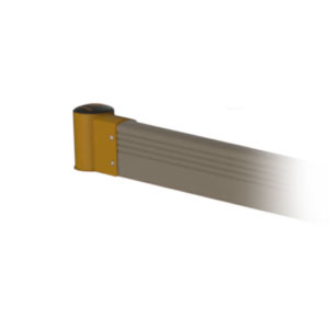 End Post for Floor Level Flexible Guardrail