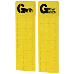 Rubber Forklift Tine Back Bumpers - 4"W x 21-1/2"L