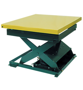Pneumatic Lift Table, 48" x 48" Platform, 4,000 lb. Cap.