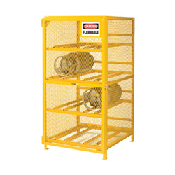 Gas Cylinder Safety Cabinet - 36"W x 38"D x 70"H - 8 Cyl. Cap.