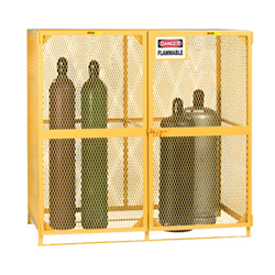 Gas Cylinder Safety Cabinet - 72"W x 38"D x 70"H - 10-30 Cyl. Cap.