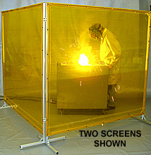 Weld Tuff Screen - Single Panel,  6' W x 6' H