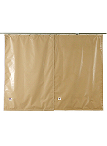 Sound Dampening Curtain w/ Hardware 9'11" W x 12' H - Beige